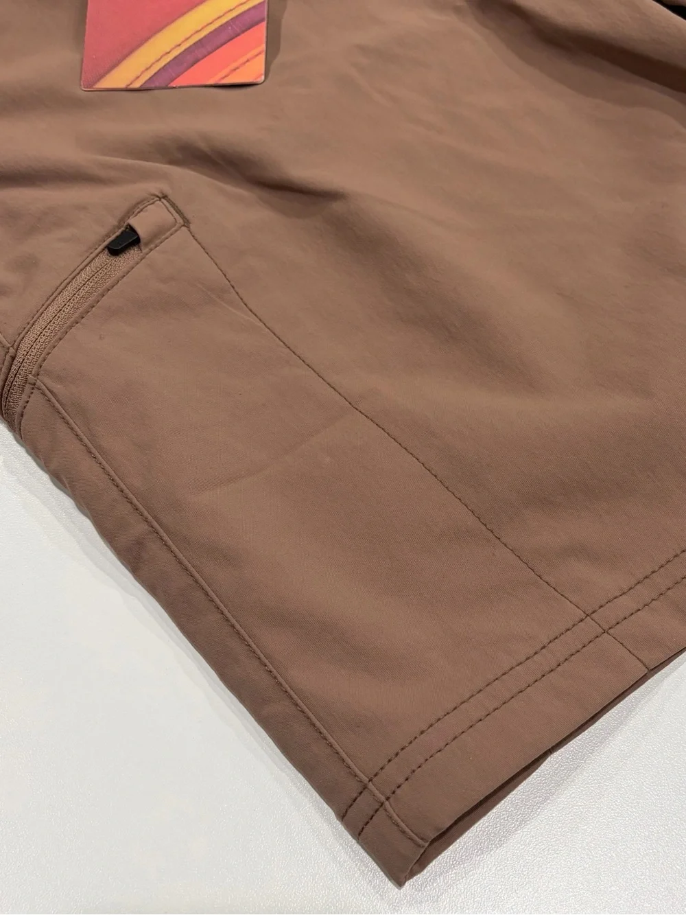 Cotopaxi Men's 36 Coraje Tech Shorts Sable NWT Tan UPF 50+ 8